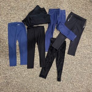 Cat & Jack Kids Leggings in Black and Blue